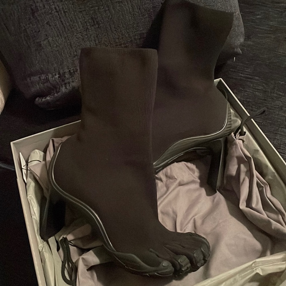Balenciaga Heeled Toe booties